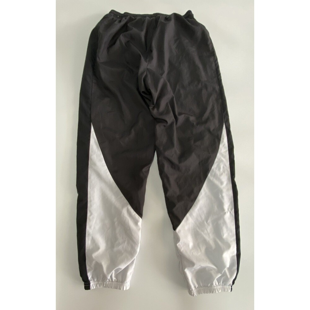 Nike Force Men's Medium Athletic Track Pants Black White Lined FB6966-010 - Picture 2 of 14